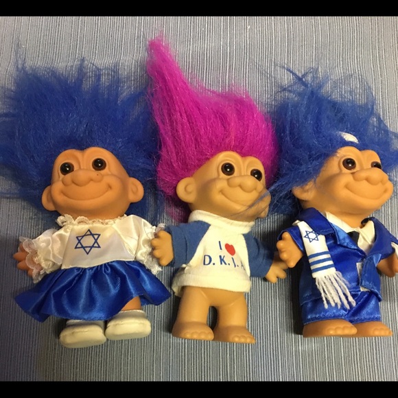 vintage troll dolls